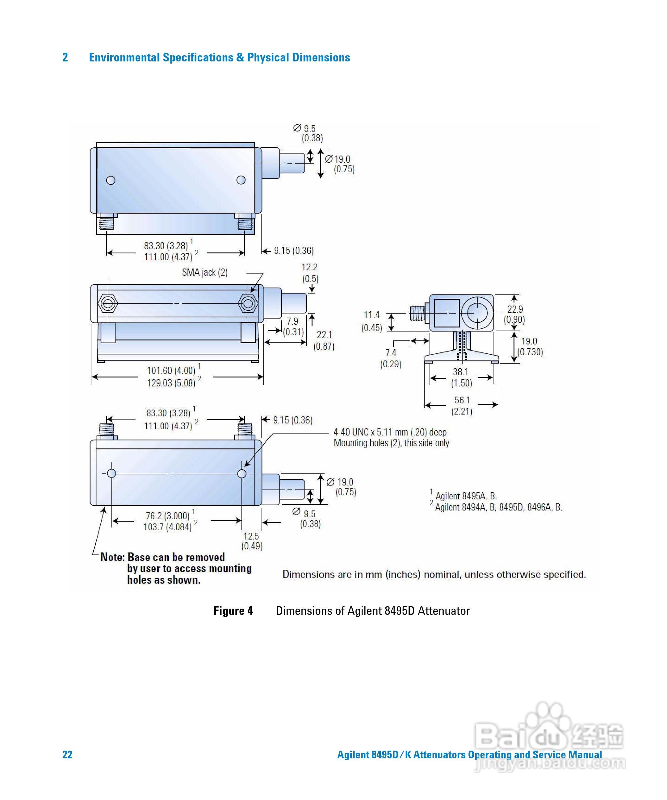 8495D手动步进衰减器使用手册:[3]