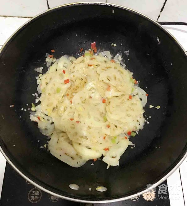 脆脆酸藕片的做法