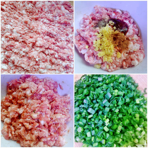 韭菜猪肉馅饺子