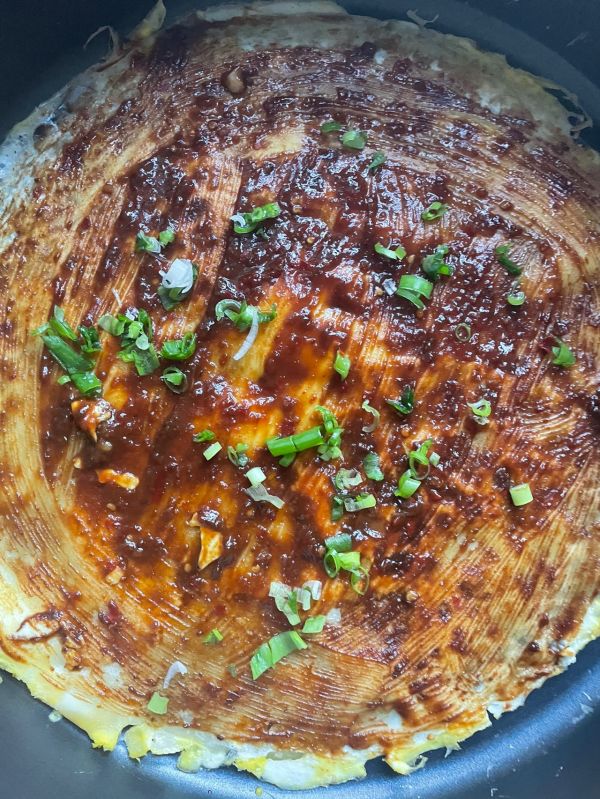 超级简单的老式煎饼果子