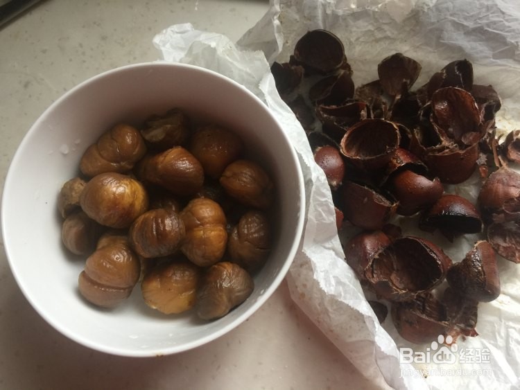 桂花栗子鸡的做法