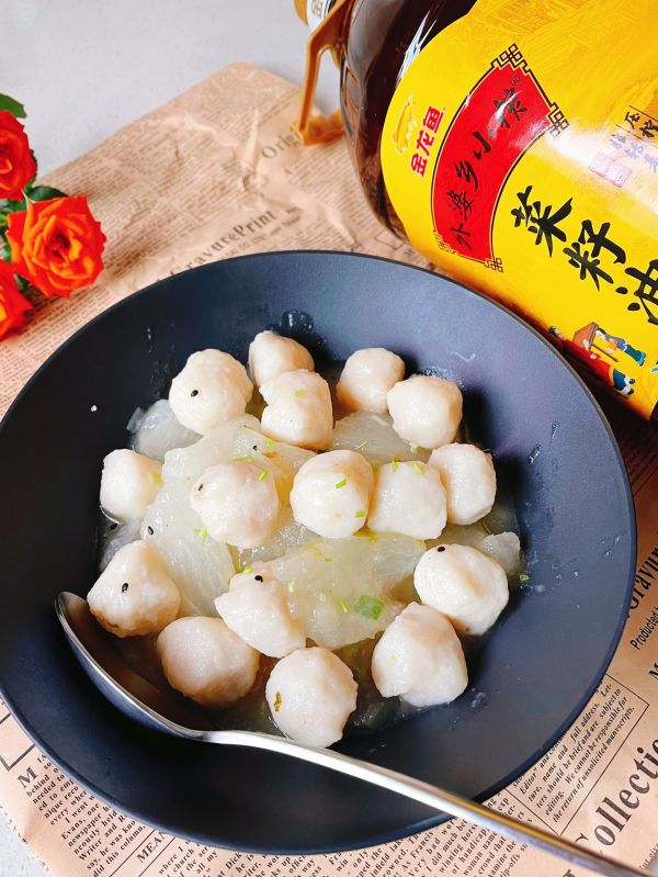 外婆乡鱼丸葱冬瓜