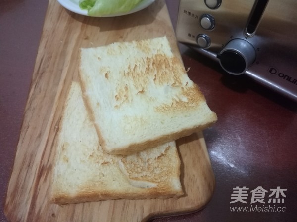 爱心满满简易三明治