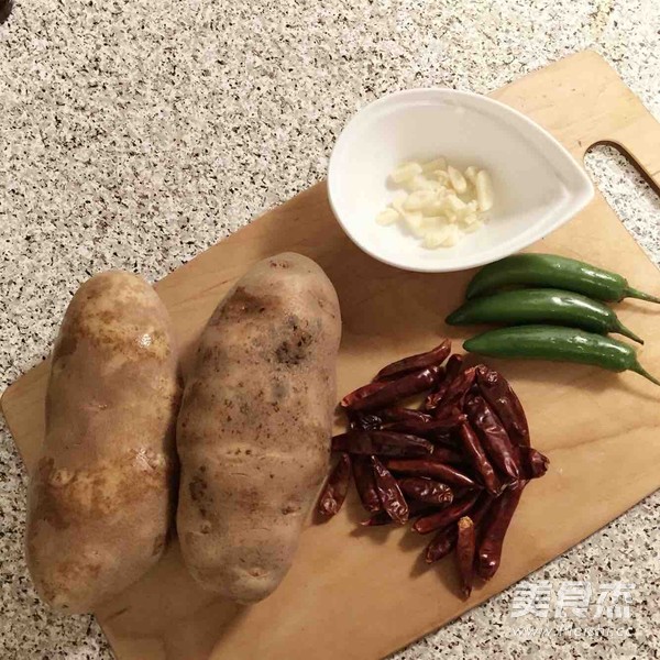 醋溜土豆丝的做法