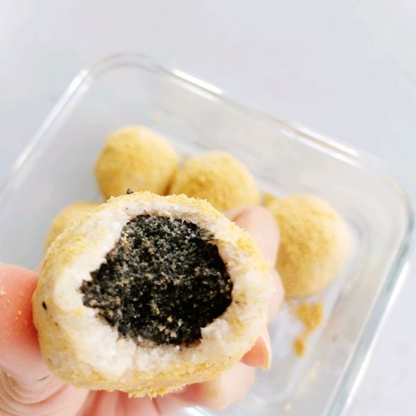 无糖无糯米黑芝麻干吃汤圆