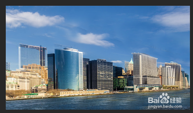 如何为建筑物图片添加透视效果