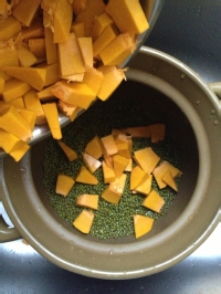 清热祛暑的超好喝甜品【南瓜绿豆沙】