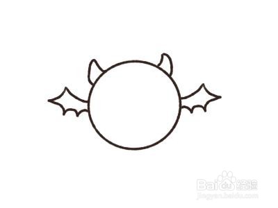 万圣节小恶魔怎么画