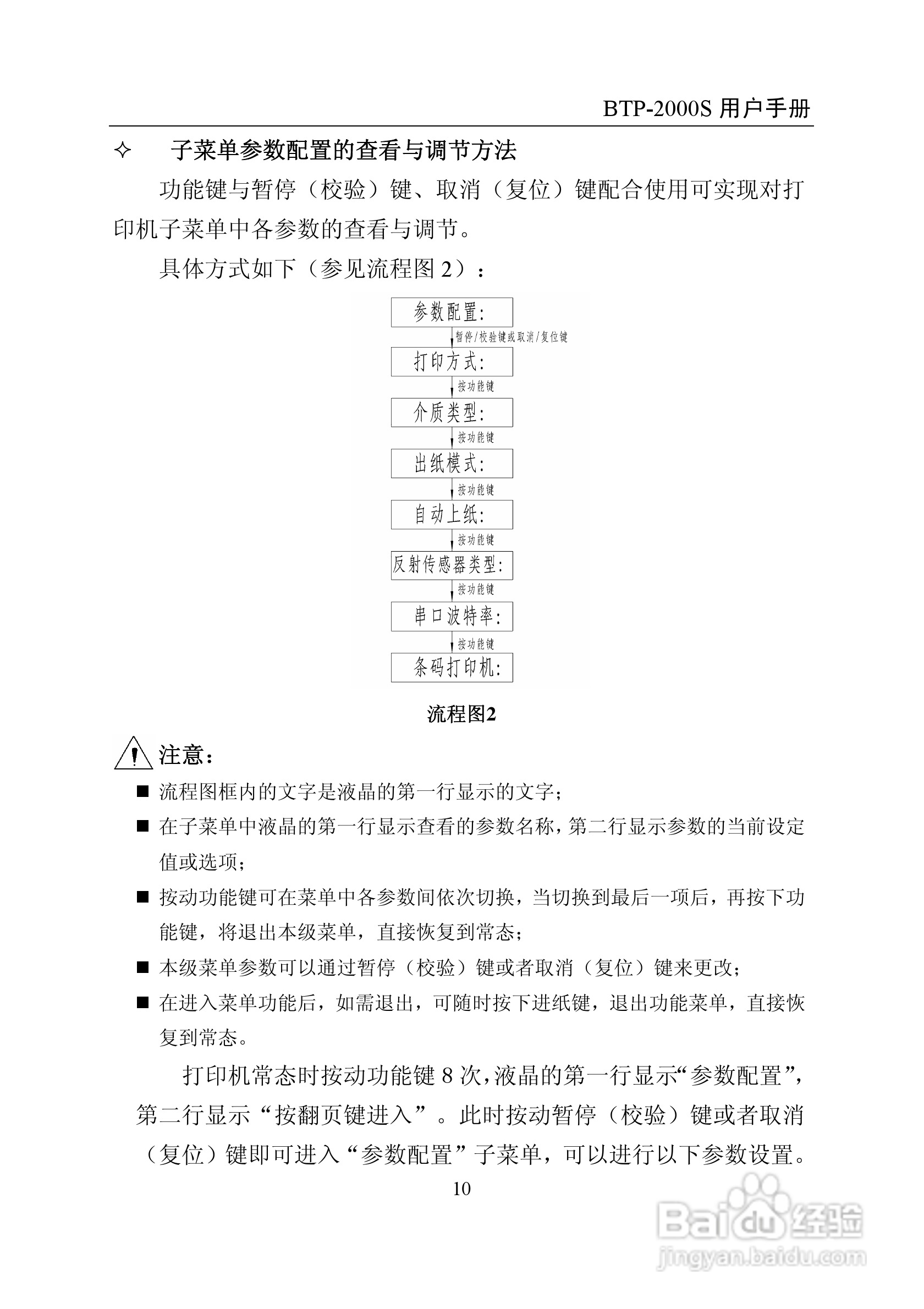 BTP-2000S 标签打印机用户手册:[2]