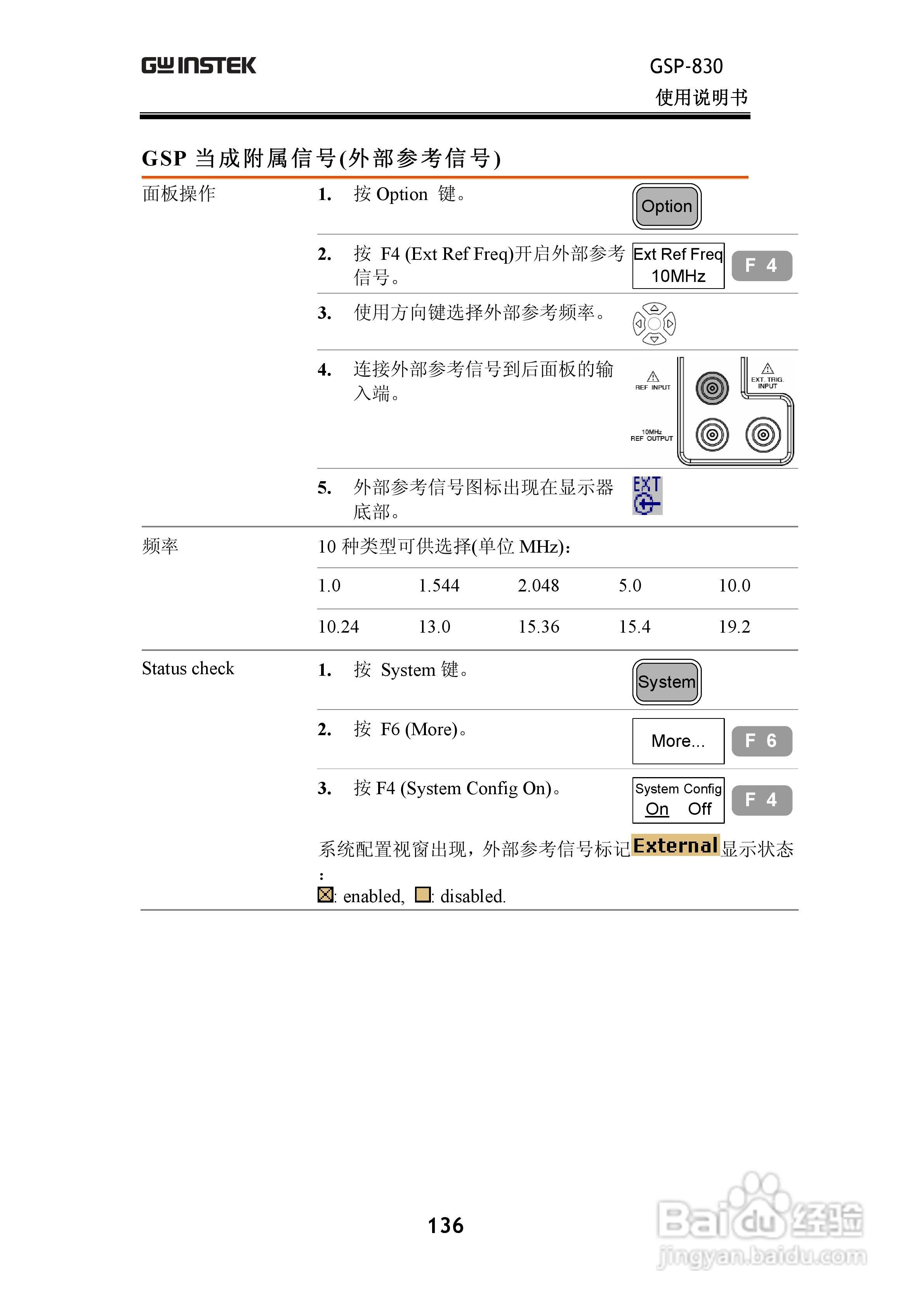 固纬GSP830频谱分析仪说明书:[14]