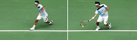 图解罗杰•费德勒的正手动作技巧