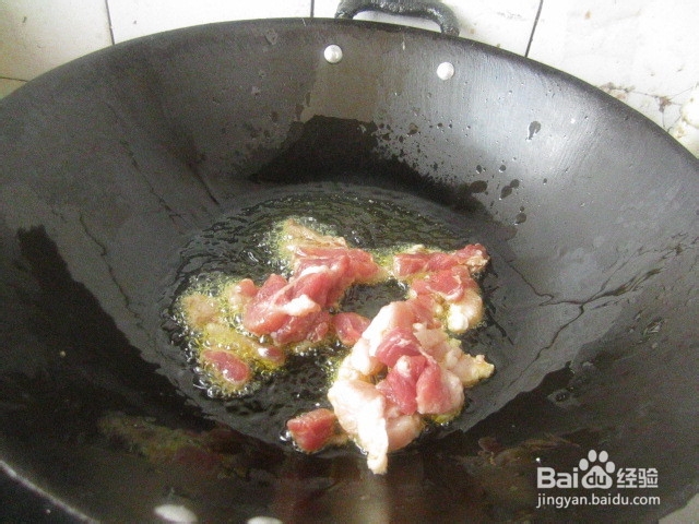 豇豆炒肉真好吃