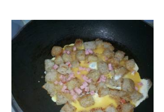杂粮发糕煎蛋的做法步骤