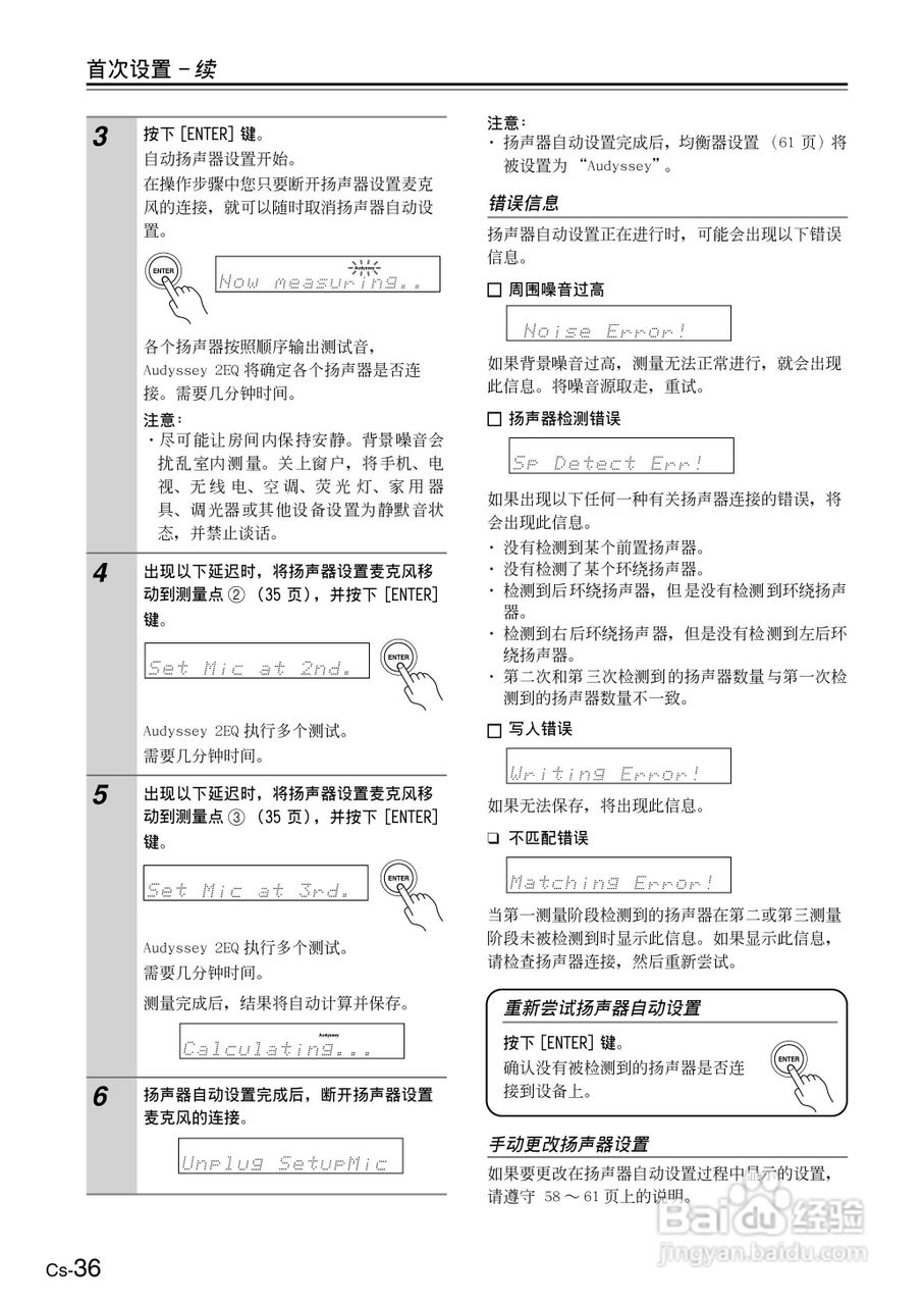 ONKYO TX-SR506AV接收机使用手册:[4]