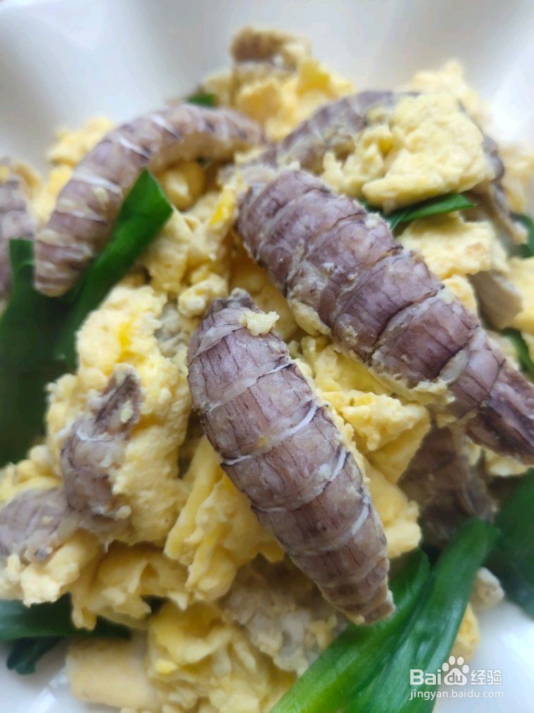 皮皮虾肉爆鸡蛋的做法