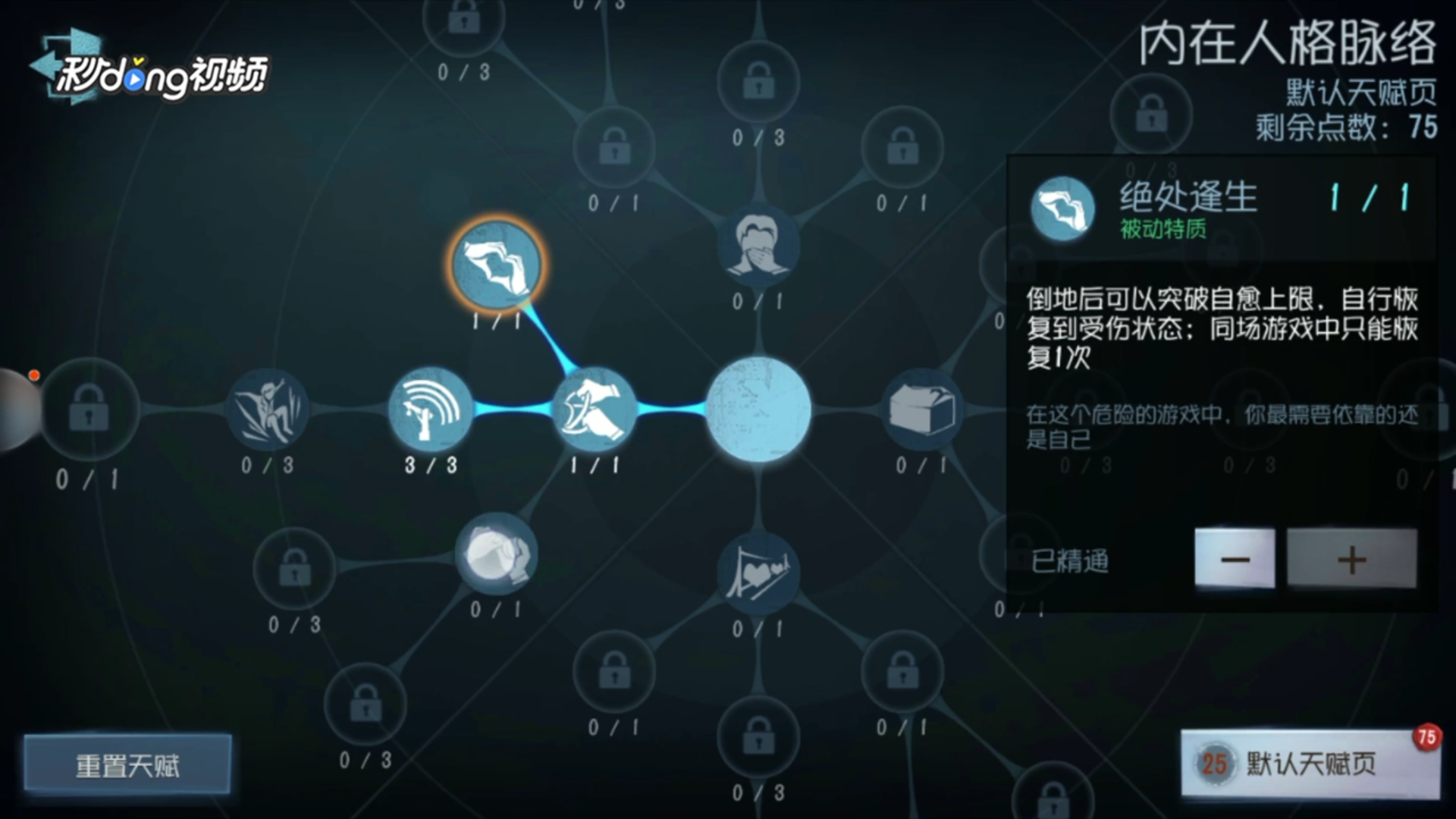 第五人格医生天赋加点攻略