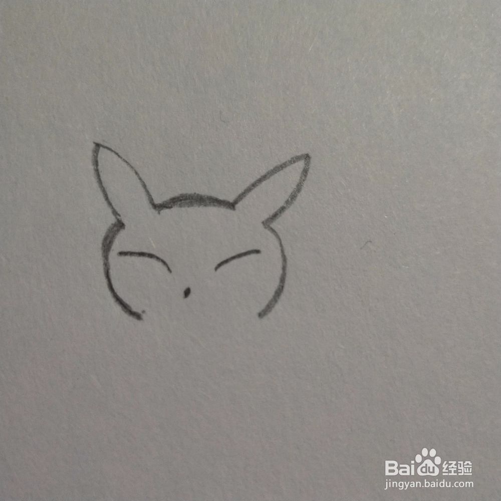 皮卡丘的简笔画怎么画