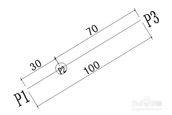 <b>autocad几何计算器技巧：[4]直线上的定位</b>