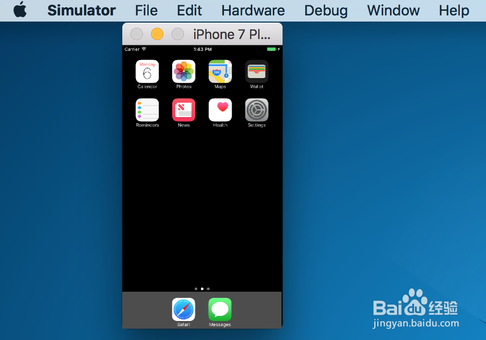 IOS开发，如何调整XCode手机模拟器的屏幕大小？