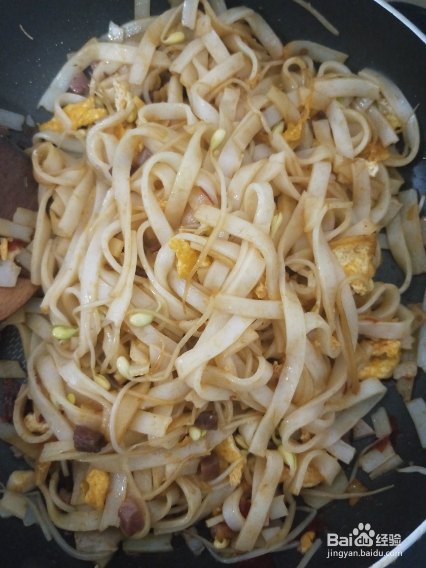 吃不胖的炒河粉