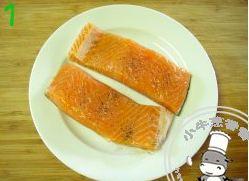 培根香绕三文鱼