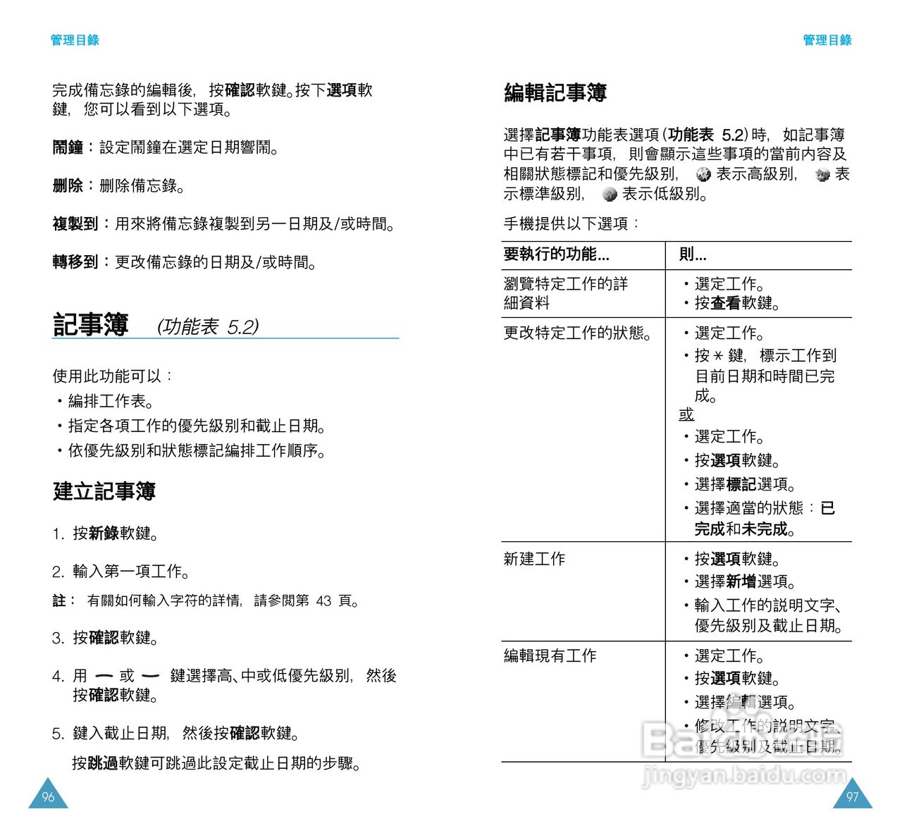 三星SGH-T208手机使用说明书:[5]