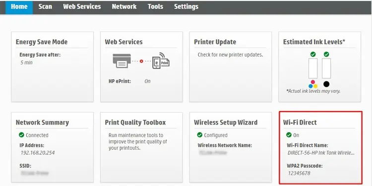 如何查看HP打印机的Wi-Fi密码