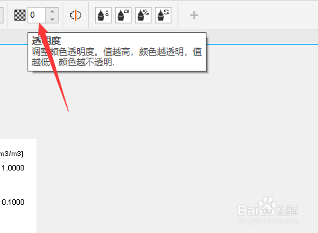 CorelPH透明度怎么设置