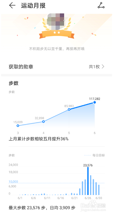 华为手机如何查看历史步数