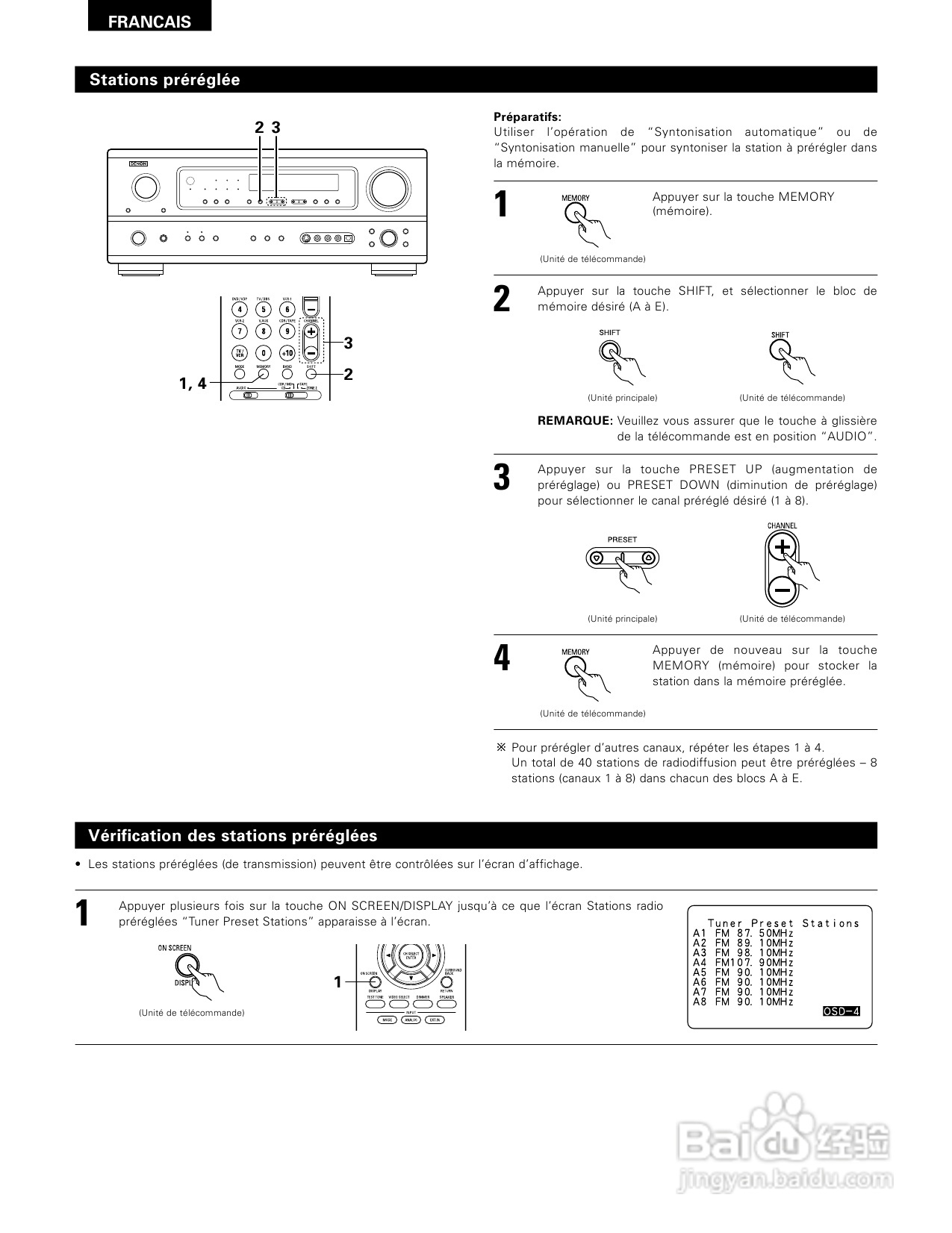 DENON AVR-1804功放说明书:[6]