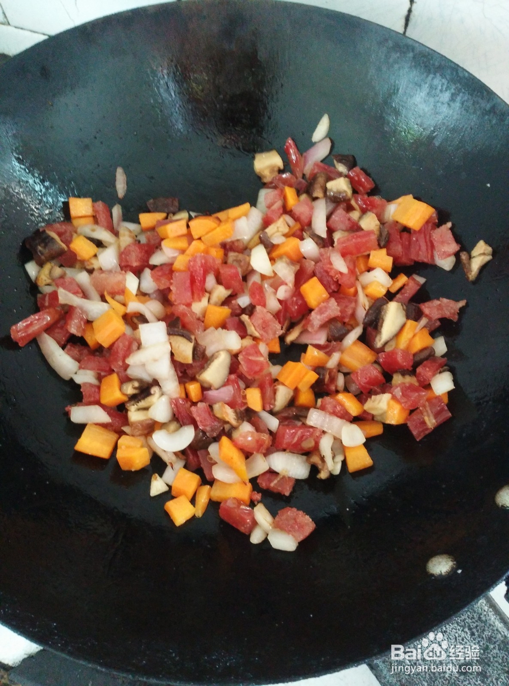 美味的电饭锅焖饭