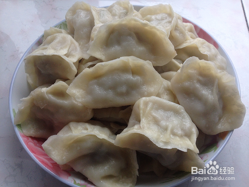 羊肉馅饺子的制作