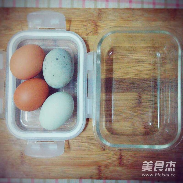 三色蛋的家常做法