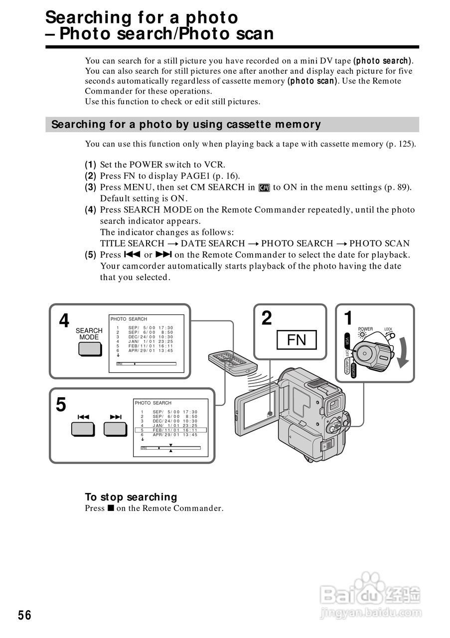 索尼DCR-PC5数码摄像机说明书:[6]