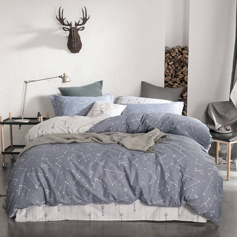 裸睡强锁温的透气亲肤四件套精选