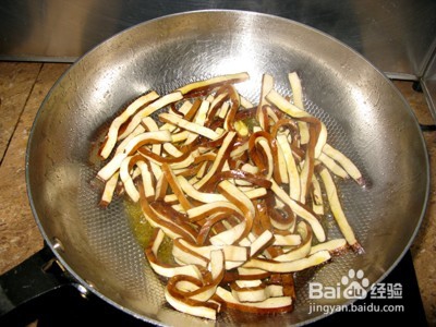 青椒豆腐干的家常做法