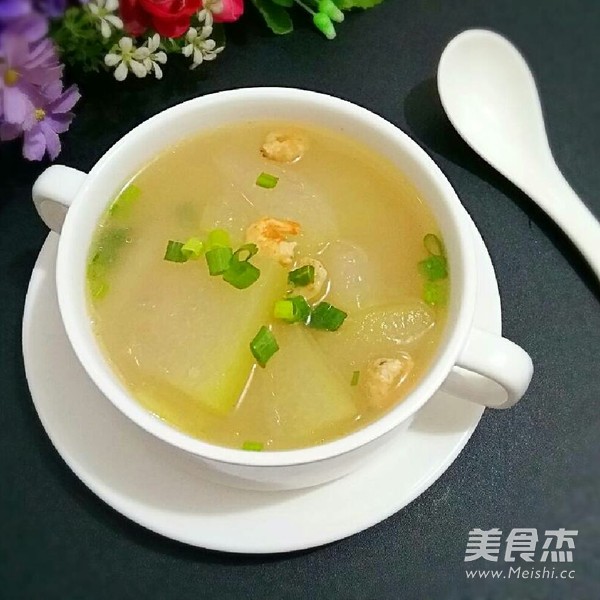 冬瓜海米汤的做法