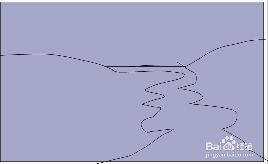 flash如何绘制一条溪流