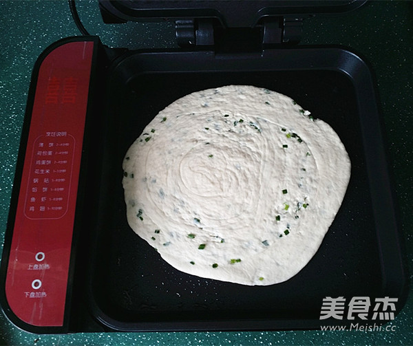 烙葱香脆饼的做法