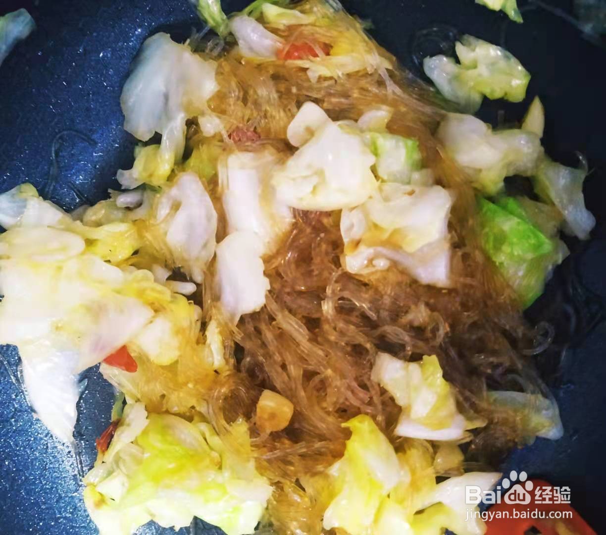 巨好吃家常菜---包菜炒粉丝