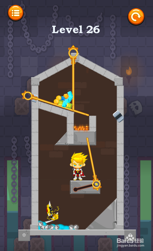 怎样通过Caio Hero Rescue的Level 26？