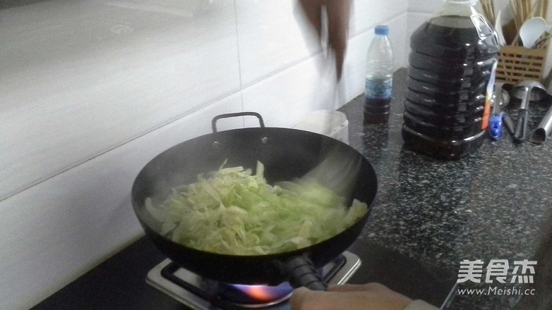 炒包心菜的做法