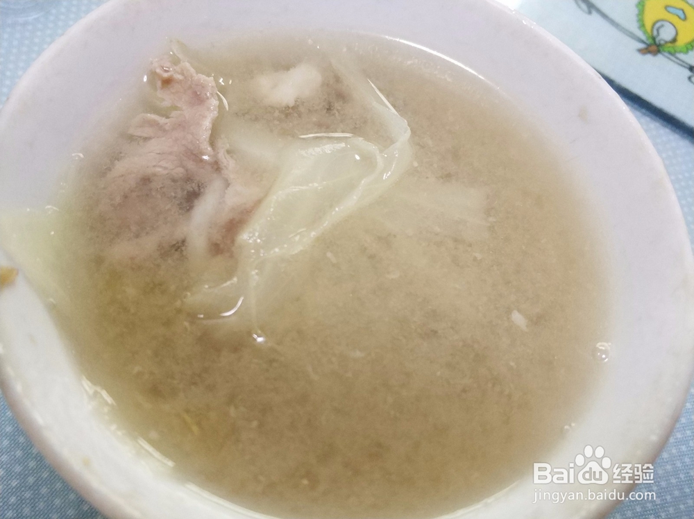 包菜瘦肉汤怎么做