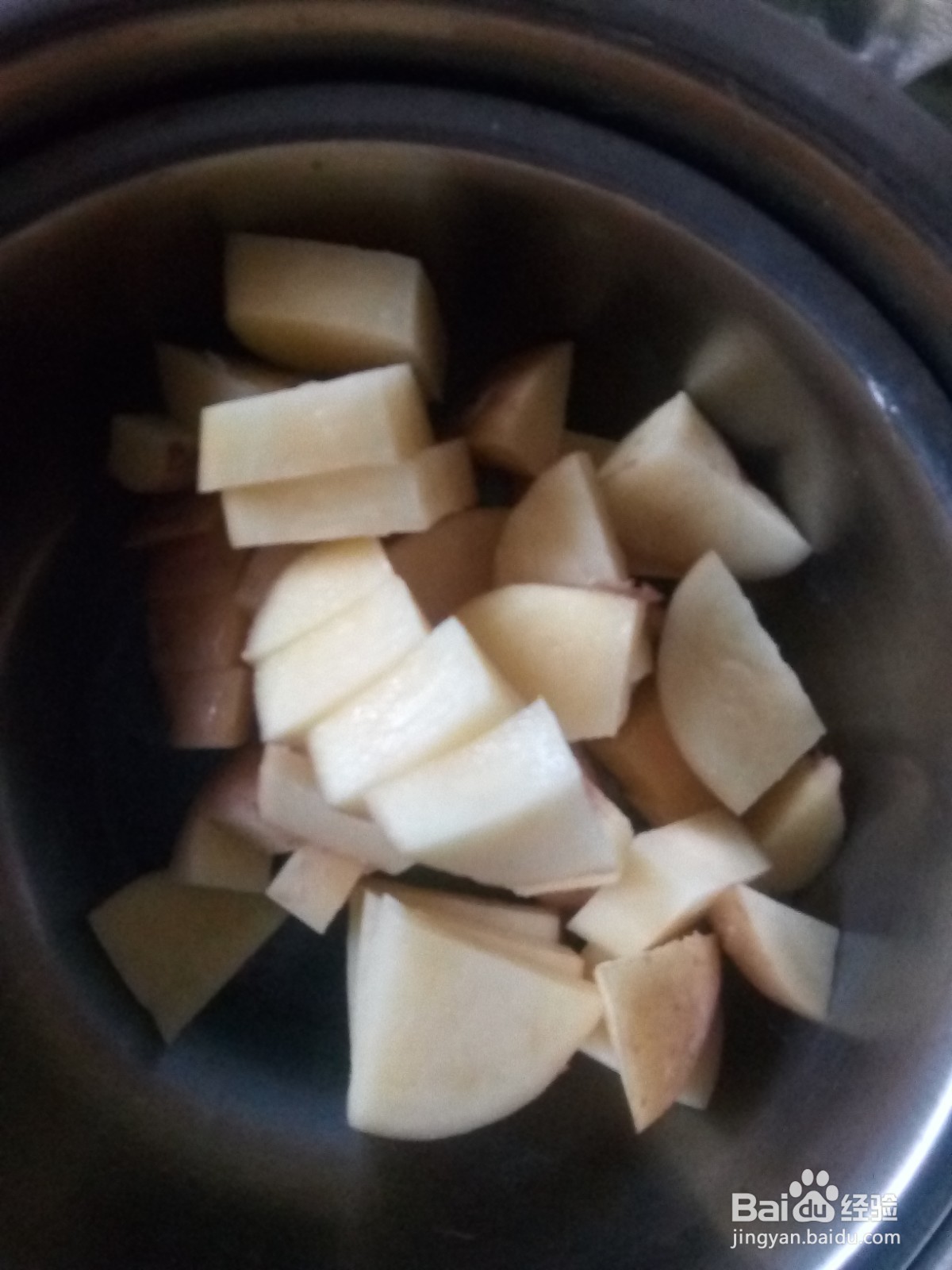 家常菜土豆炖豆角