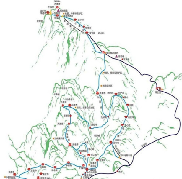 2019年五一假期 峨眉山 挤不挤