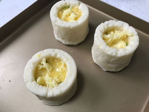 堡尔美克鸡蛋披萨杯