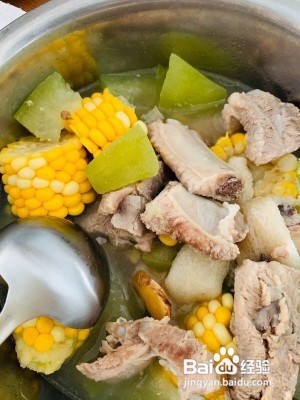 冬瓜绿豆排骨汤的功效与作用