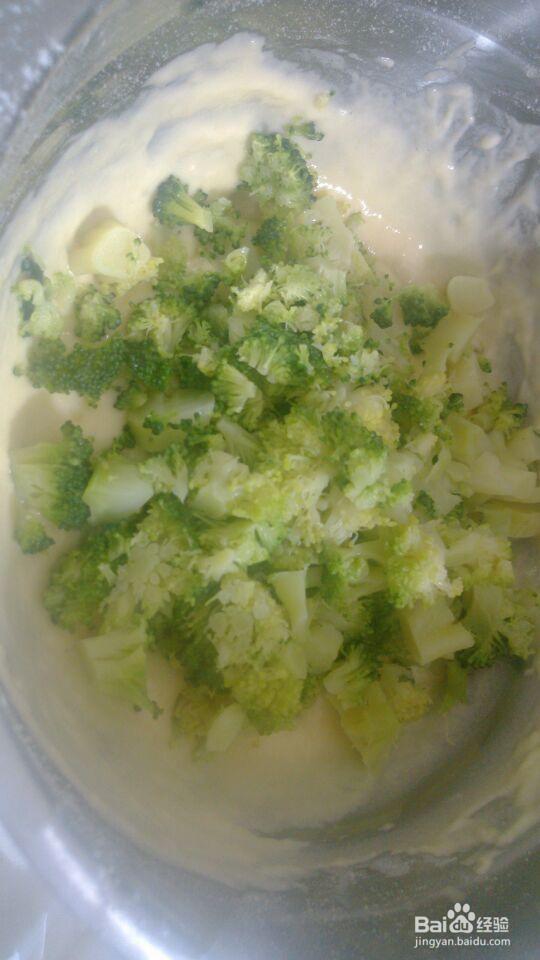 味美鲜香的酸奶西兰花麦芬