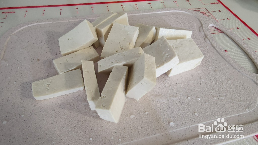 生煎豆腐油麦菜
