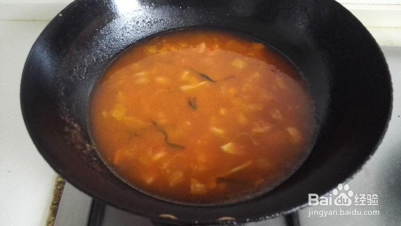 酸辣蛋皮汤的做法